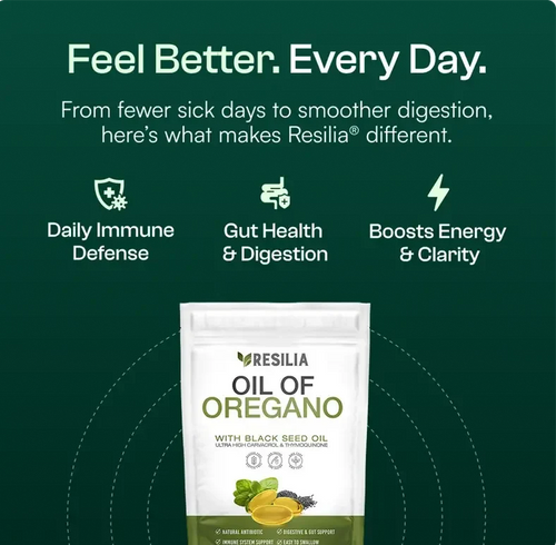 Resilia Oil Of Oregano Softgels