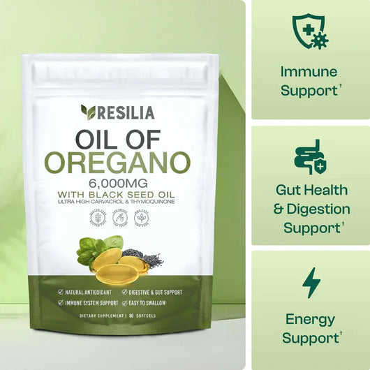 Resilia® Oil of Oregano Softgels